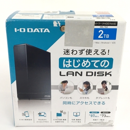1円】 IO DATA アイ オー データ HDL-TAシリーズ HDL-TA2 ネットワーク
