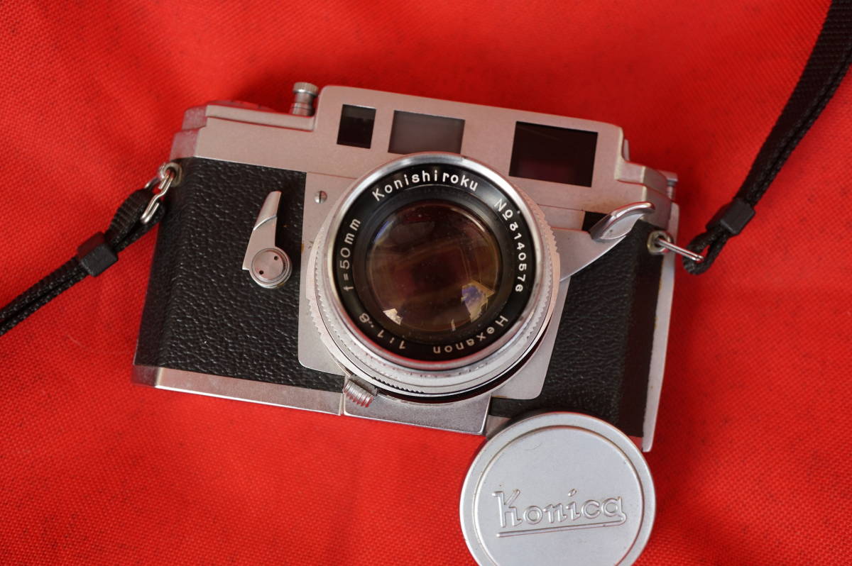 ☆KONICA コニカ ⅢA 50mm f1.8 ジャンク品！ □：Used Konica IIIA