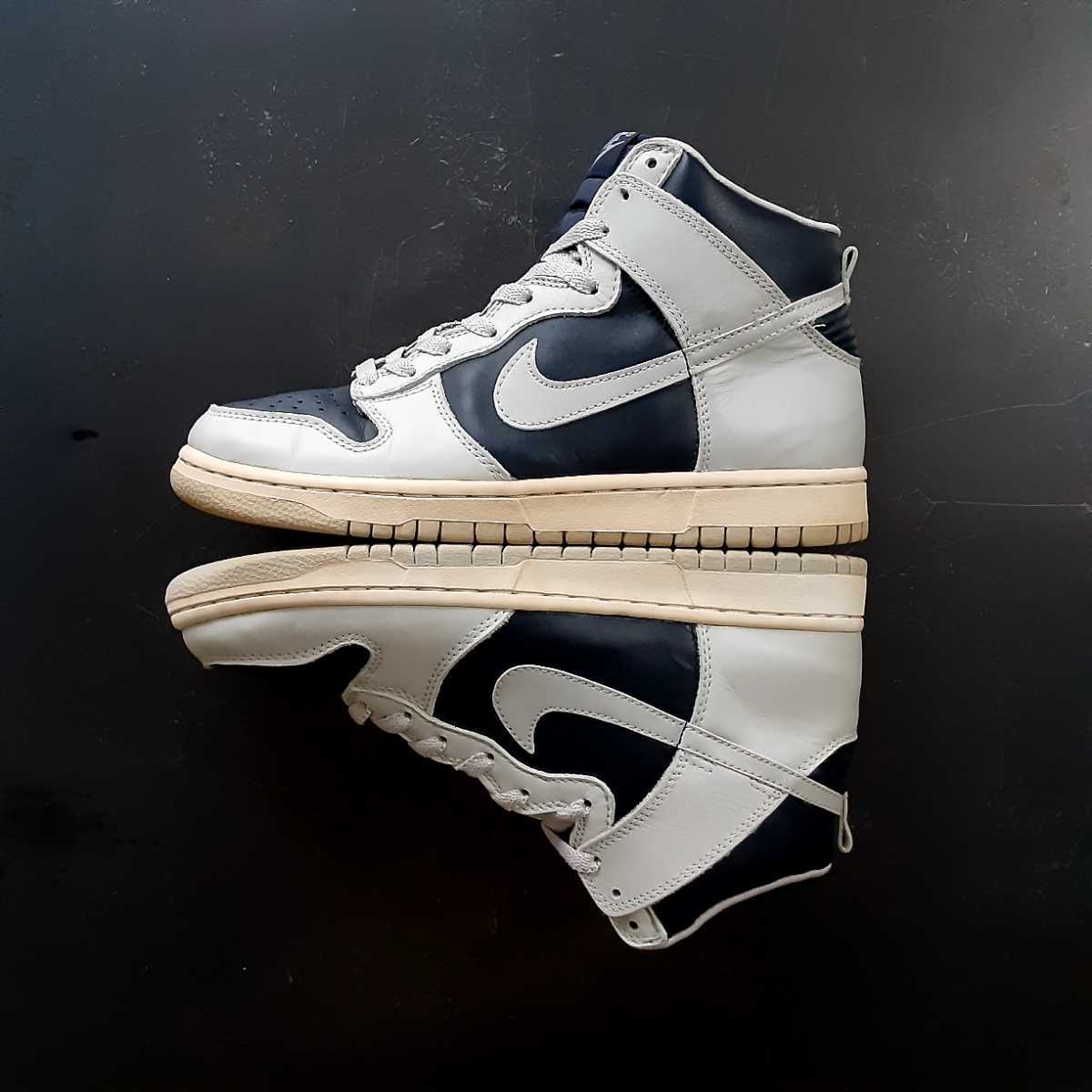 26cm NIKE DUNK HIGH LE 1999 ZEN GREY OBSIDIAN 630335-401 CLASSIC 