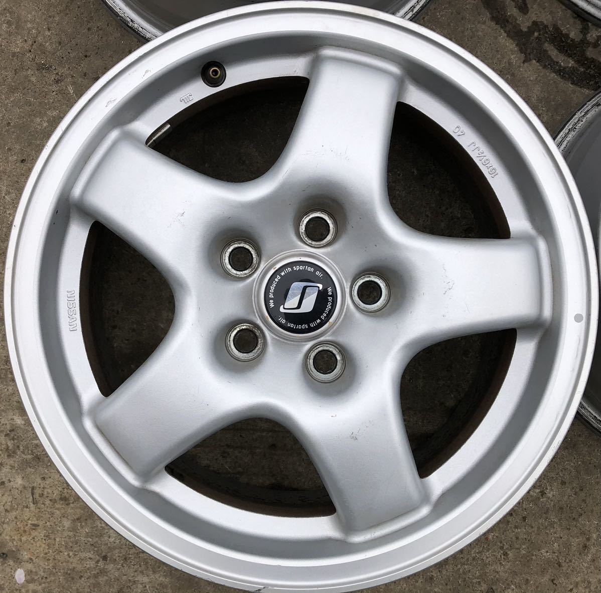 日産 スカイライン GTR R32 純正ホイール 当時物 16x6.5JJ オフセット 