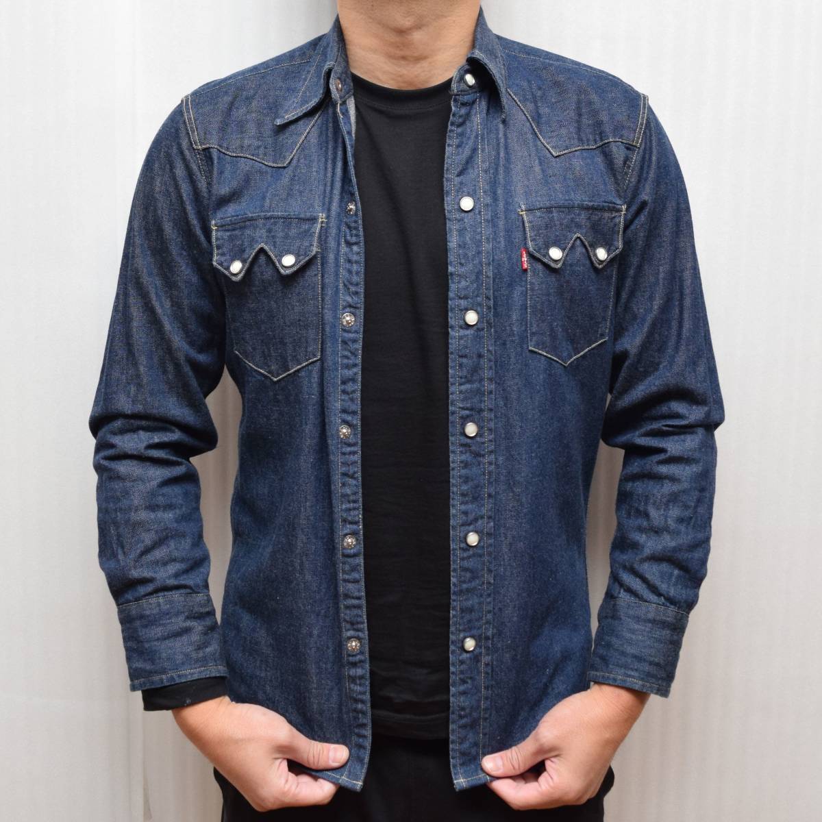 米国製 USA製 555 LEVI'S リーバイス 7205 1018 ショートホーン