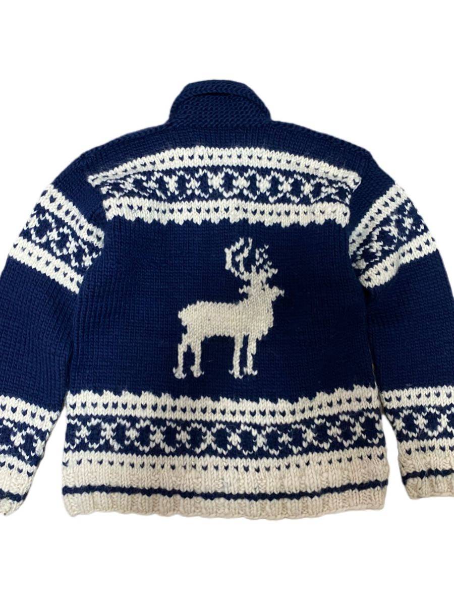 全国配送料無料 超美品 カナダ製 CANADIAN SWEATER カウチンセーター