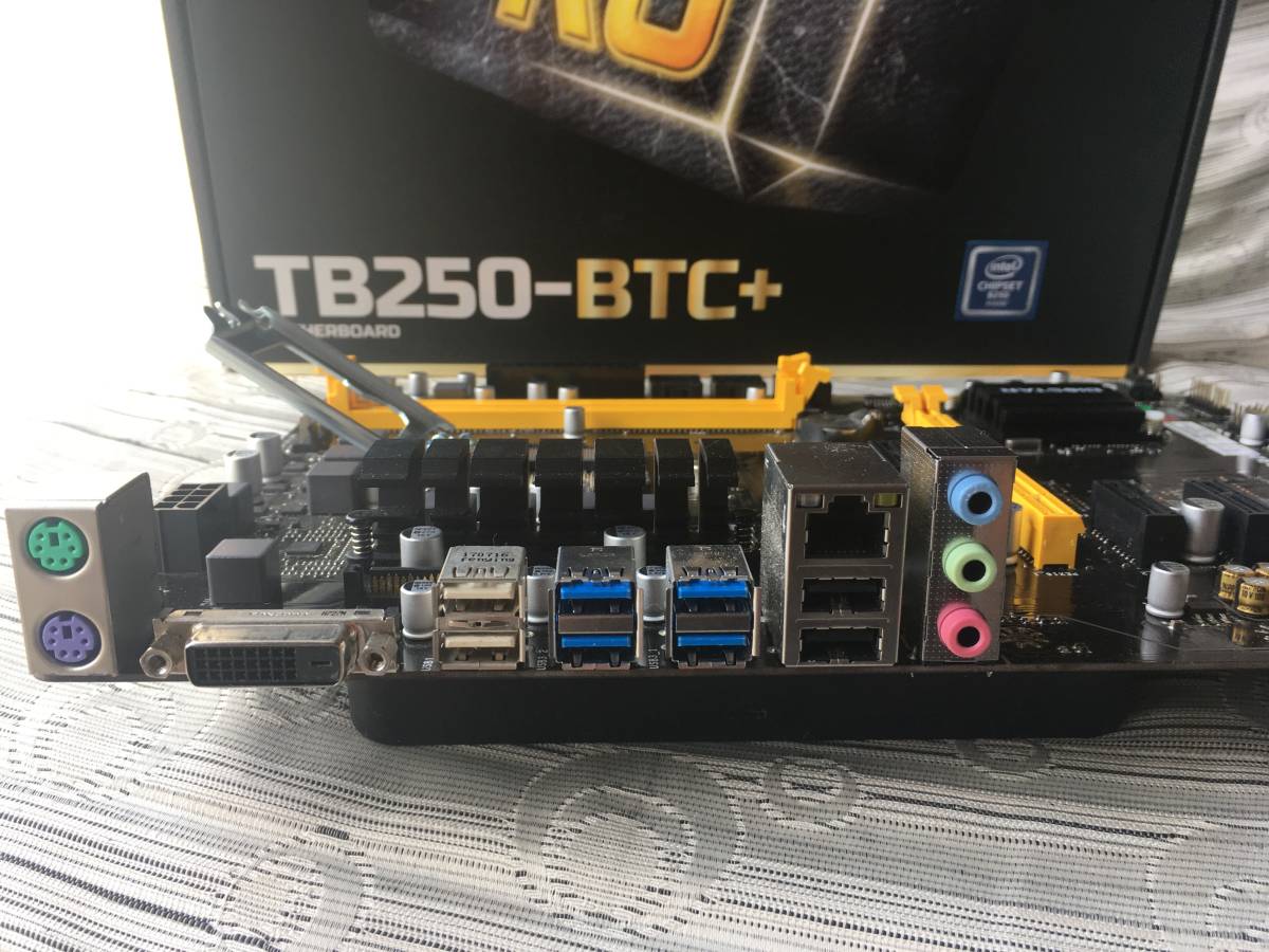 マインイング用 マザーボード BIOSTAR TB250-BTC+