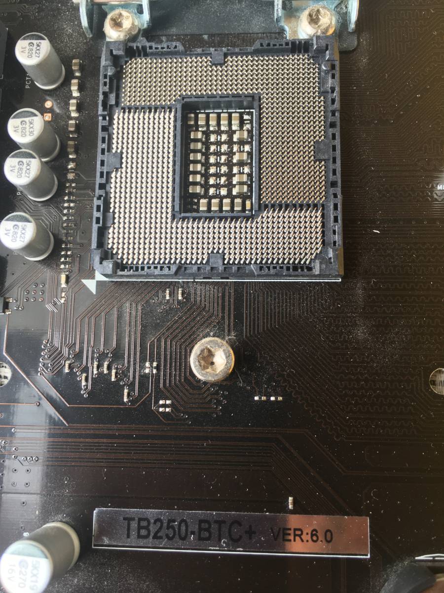 マインイング用 マザーボード BIOSTAR TB250-BTC+
