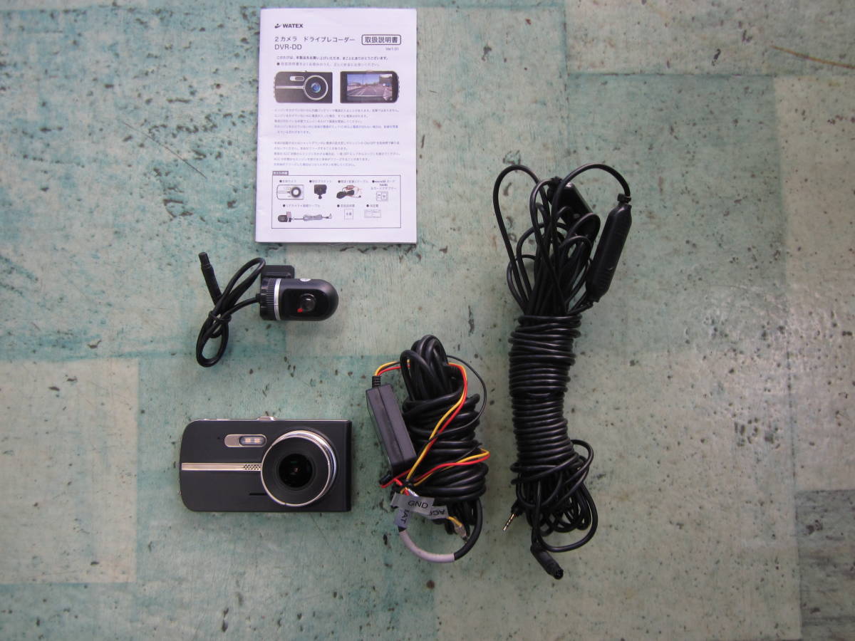 DVR-DD-2 メルカリ ドライブレコーダー WATEX dvr-dd-2の通販 ワー 