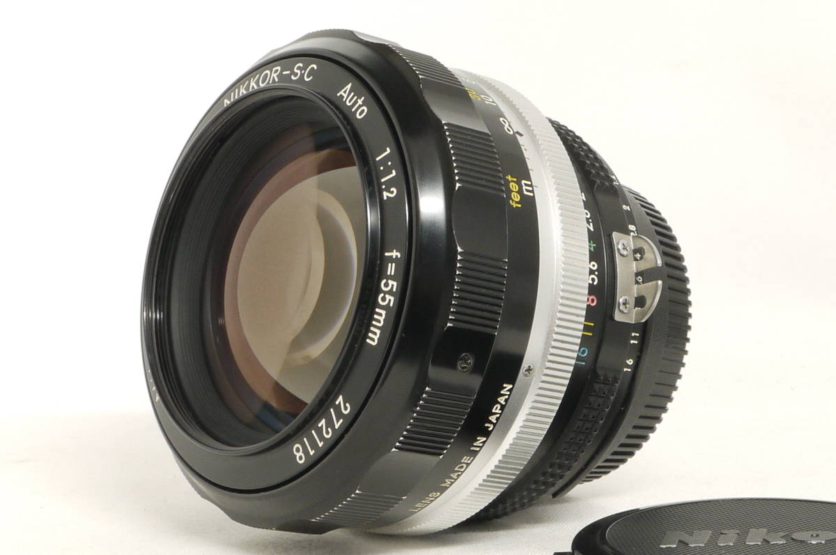 55mm Auto F1.2 Ai改 ニコン f1.2 Nikkor-S Nikkor AI改造済み 公式