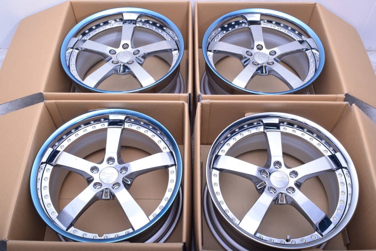 鍛造WORK EQUIP E05×20インチ255/40R20レクサスLS GS ☆売切り【未使用 鍛造】WORK エクイップ EQ-E05 20in 9.5J 10.5J +38