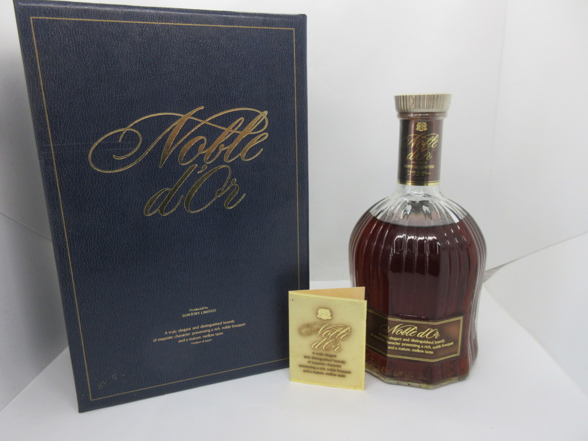  サントリー ノーブルドール SUNTRY Noble d'or ブランデー 冊子付 700ml 40% 未開栓 古酒 発送先広島県限定/B12786(日本)｜売買されたオークション情報、yahooの商品情報をアーカイブ公開 - オーク 日本