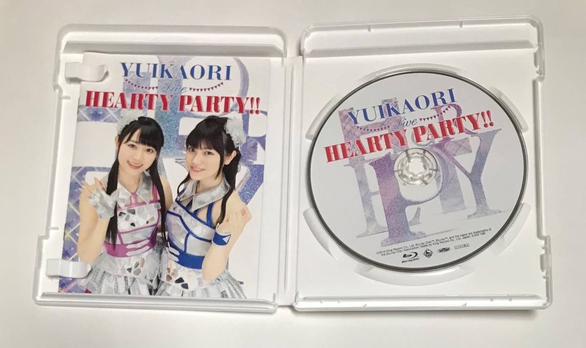 YUIKAORI LIVE HEARTY PARTY!! Blu-ray ゆいかおり 小倉唯 石原夏織 ライブ BD_3