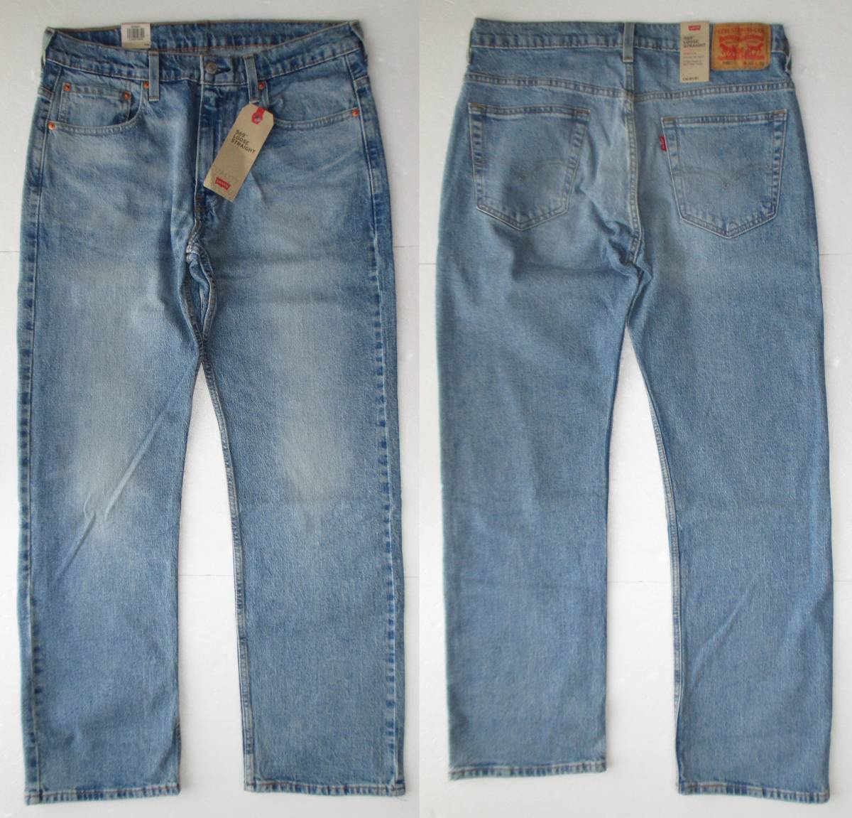 定価6500 新品 リーバイス 569 ルーズ ストレート ストレッチ W34 L32 