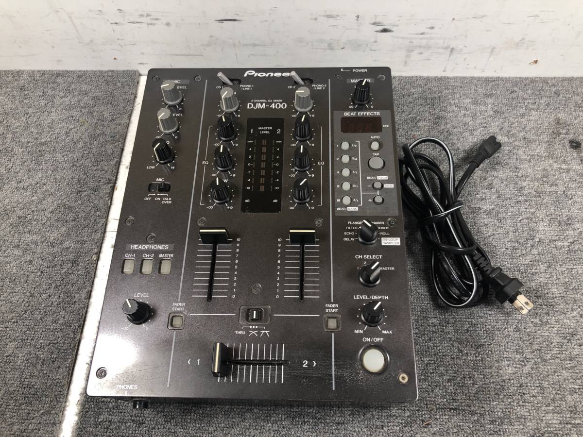 Pioneer DJ パイオニア DJミキサー DJM-400 【公式通販】
