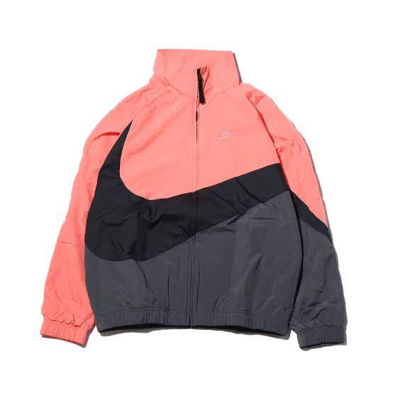 NIKE ナイキ メンズ　HBR STMY ウーブンジャケット　AR3133-668 黒灰ピンク　M STMT HBR ウーブン ウーブンジャケット 限定 正規