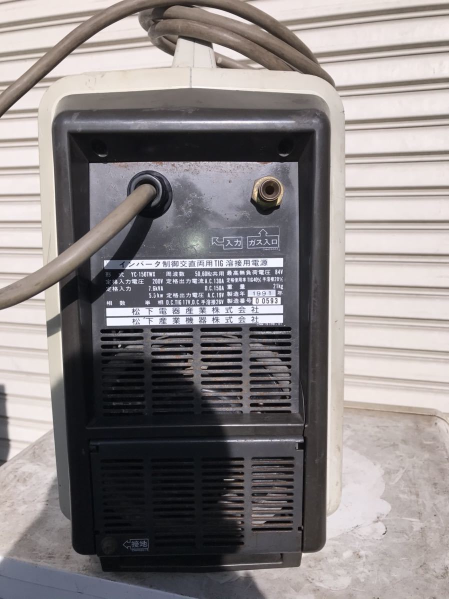 Panasonic TIG溶接機 ツインインバータ　YC-150TWX