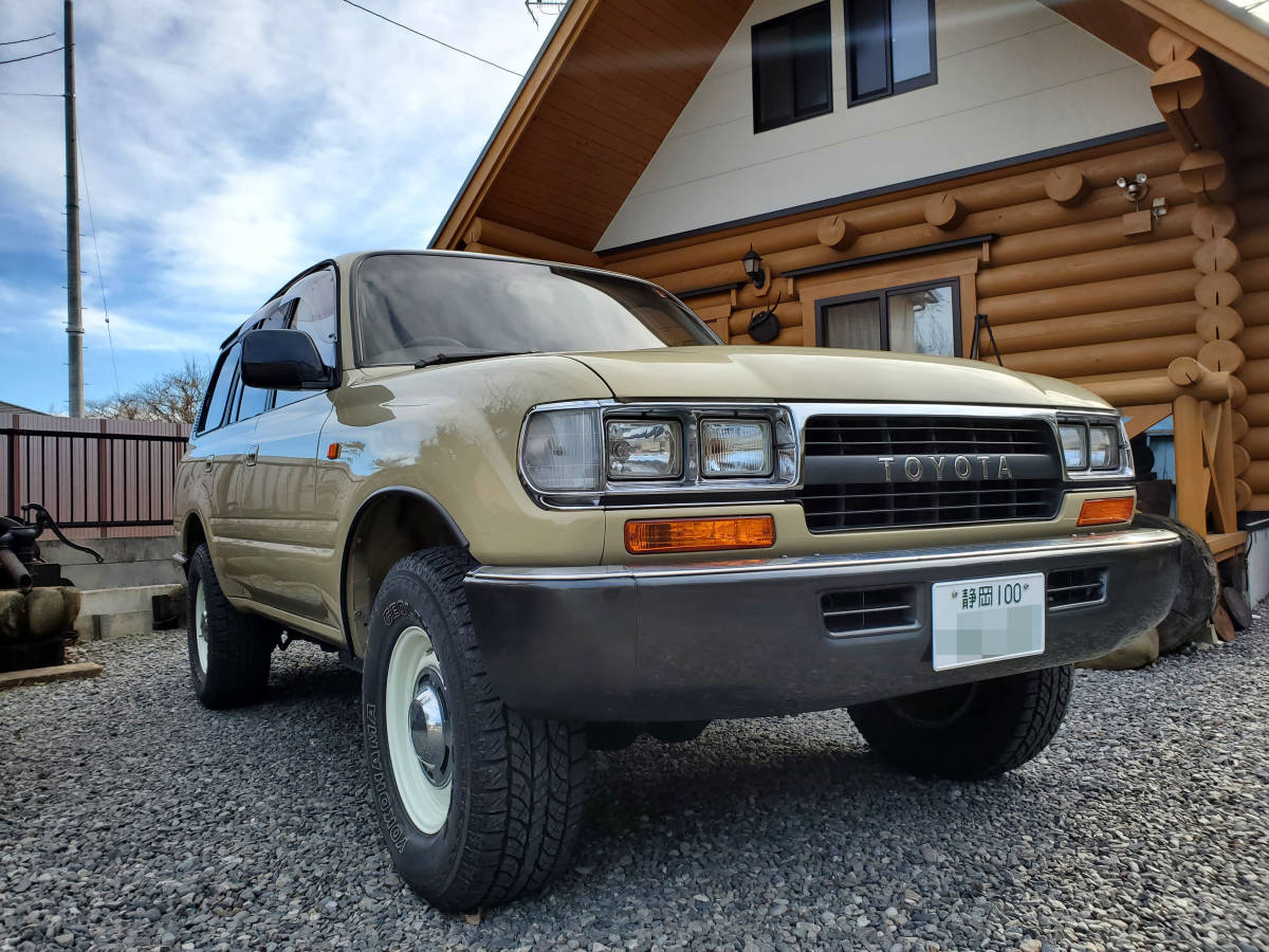 トヨタ ランドクルーザー ８０ ｖｘリミテッド Fzj80g 4 5l 4wd オールペン 角目４灯 １ナンバー ランクル 走行16万キロ ランドクルーザー 売買されたオークション情報 Yahooの商品情報をアーカイブ公開 オークファン Aucfan Com