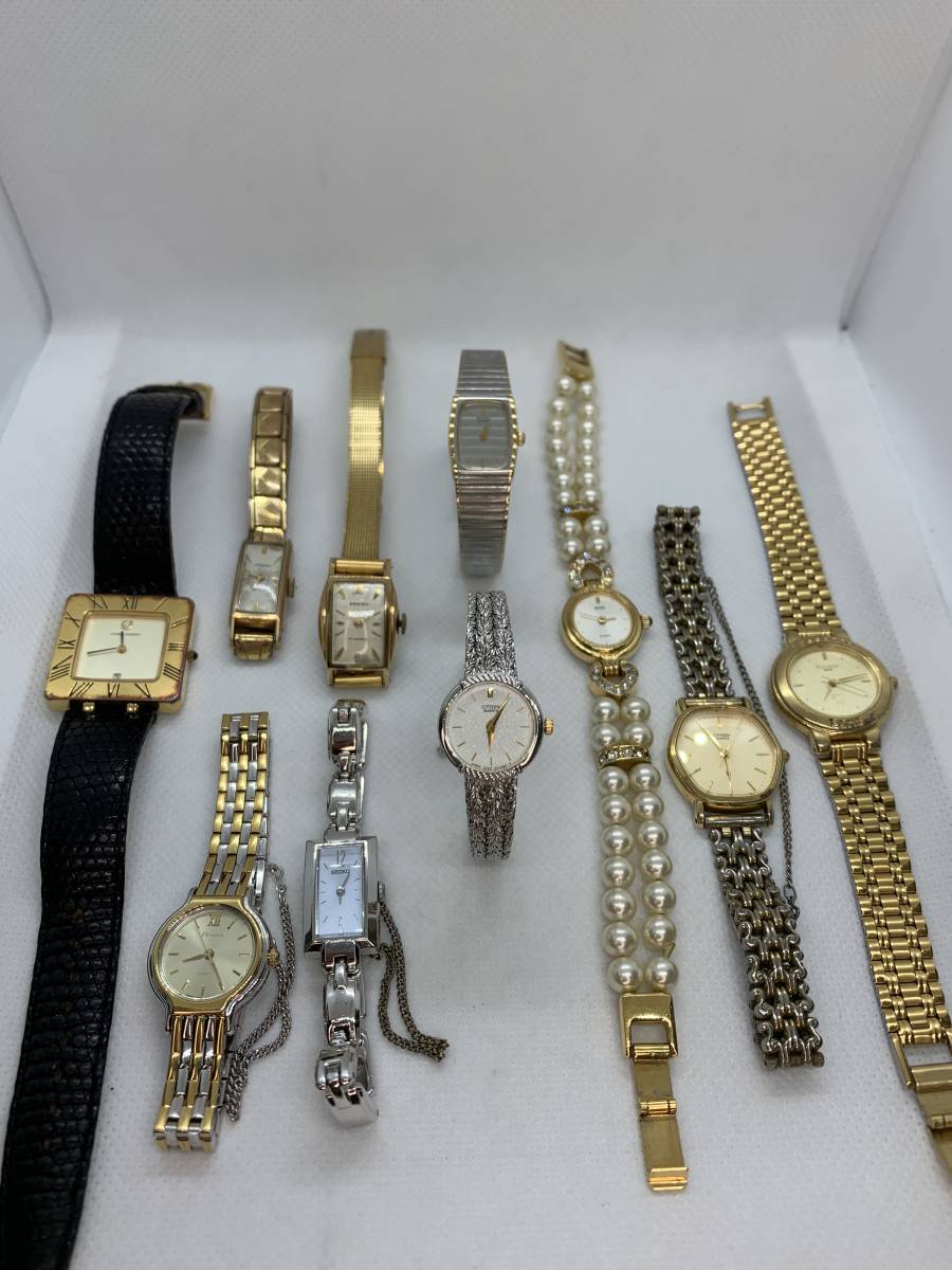 SEIKO Yahoo!オークション 腕時計 ジャンク 10点セット (さ行 まとめて