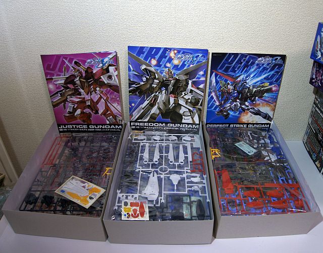 ガンダムseed系ガンプラ6点セット ガンダムseed系ガンプラ6点セット