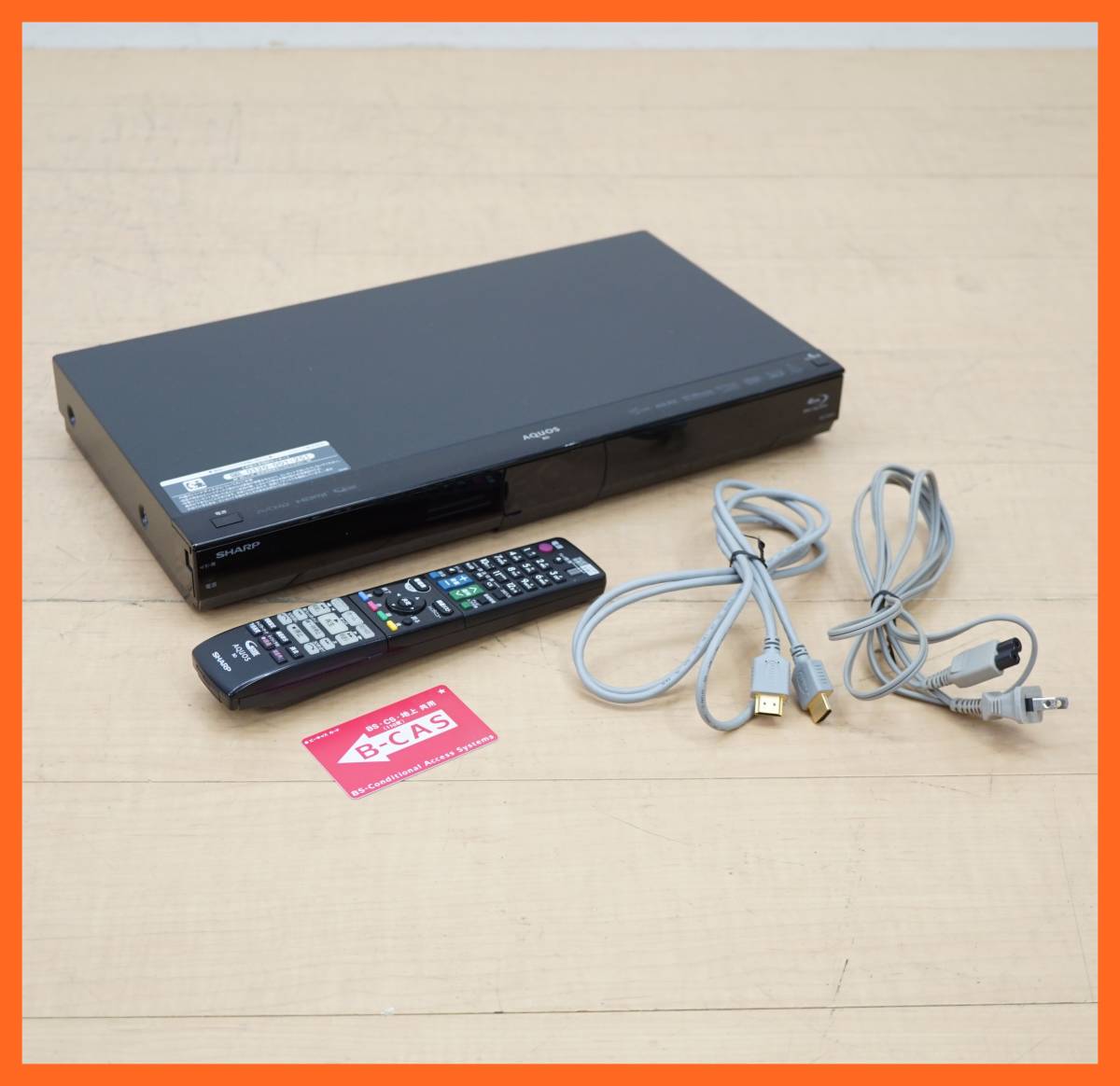 シャープ】AQUOS ブルーレイ ディスクレコーダー BD-W520 