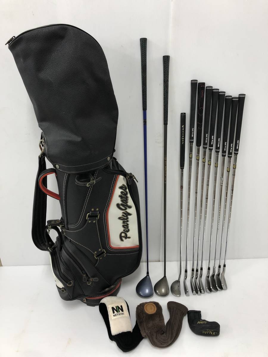 ゴルフクラブセット 11本セット パーリーゲイツ PEARLY GATES キャディーバッグ TRUE TEMPER トゥルーテンパー callaway キャロウェイ