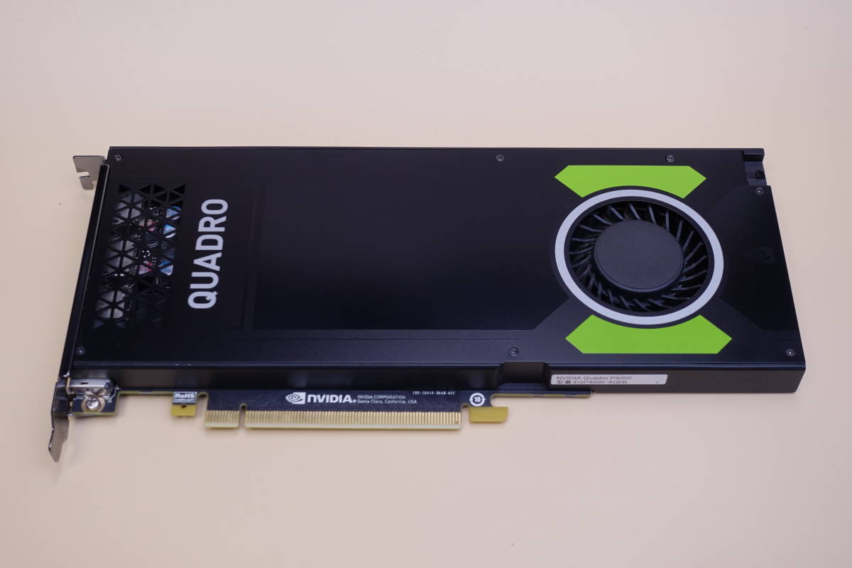 □○ 10台入荷 NVIDIA Quadro P4000 グラフィックボード 3D/CAD/VR