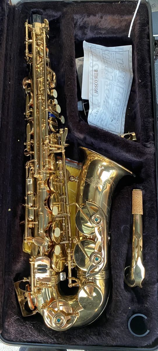 【極美品】SELECTION セレクション アルトサックス ハードケース付き 極美品】SELECTION セレクション アルトサックス ハードケース付き