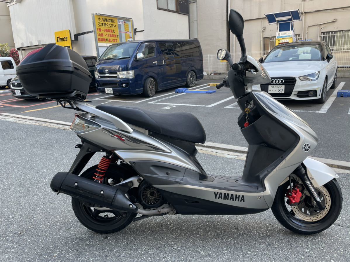 シグナスX 大阪市 シグナスx FI 実働車 売切ります！ 自賠責付き pcx 