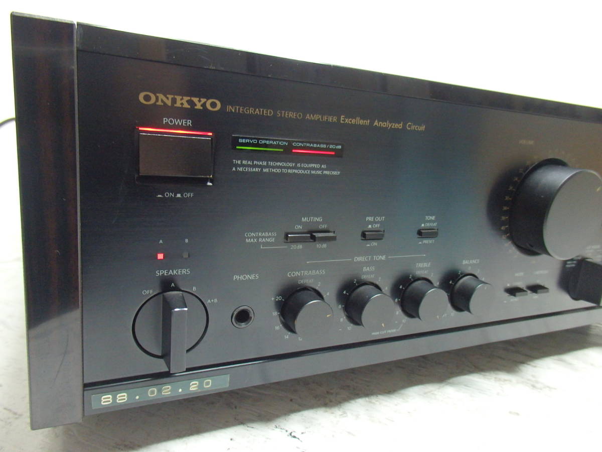 ONKYO Integra A-819XX - A-819 ト静 ☆ A-819RX A-819の仕様 オンキョー