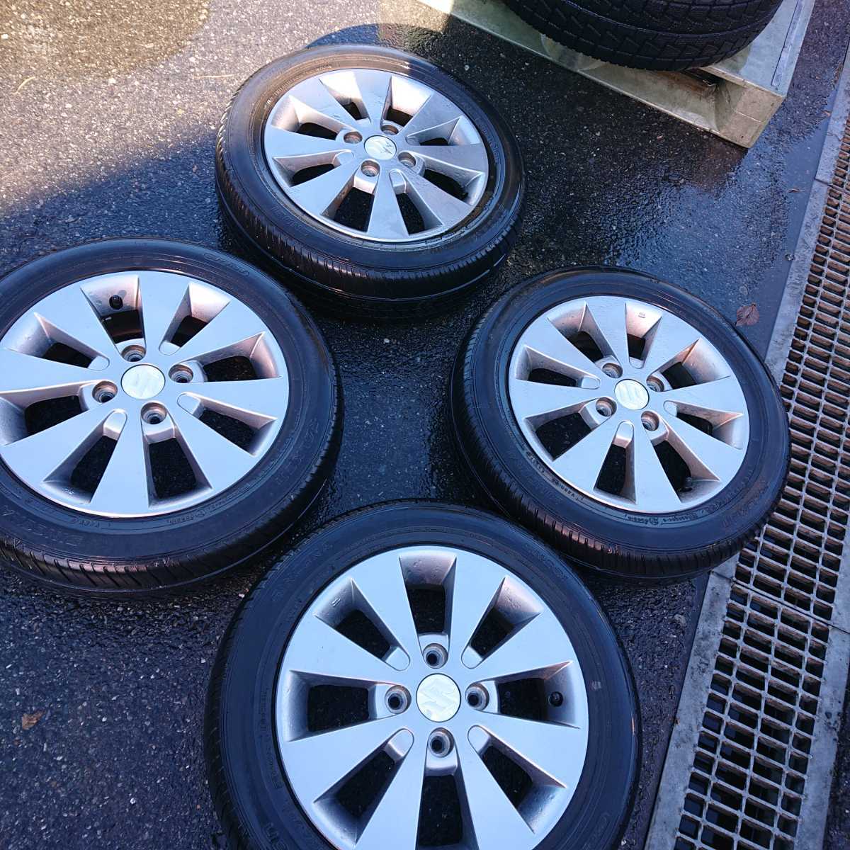 14インチ アルミホイール スズキ純正 14×4.5J 4穴 スズキ 4本セット