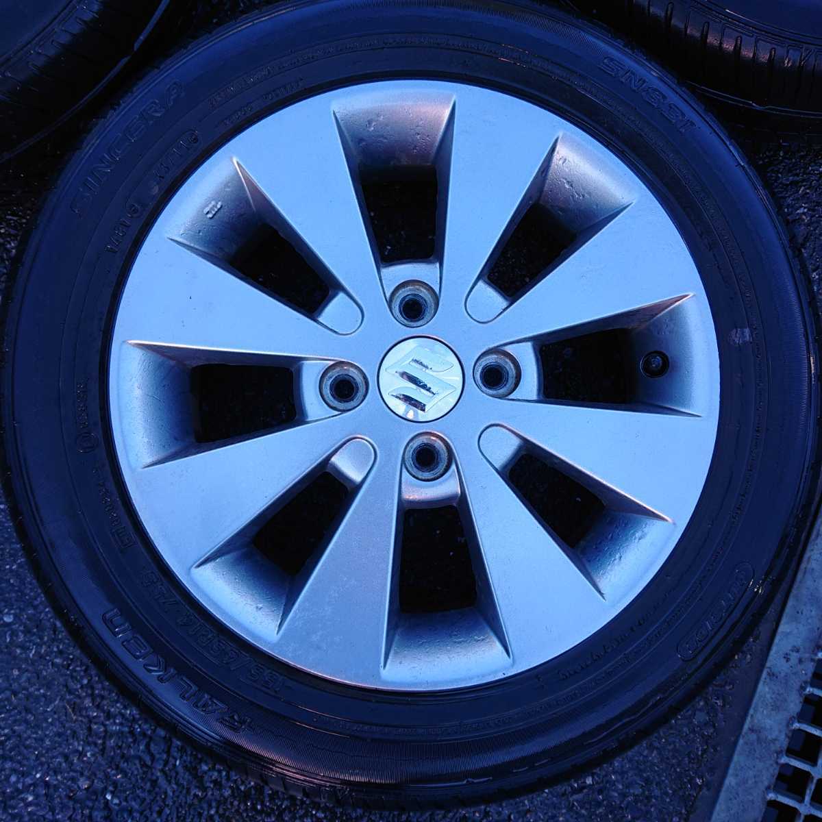 14インチ アルミホイール スズキ純正 14×4.5J 4穴 スズキ 4本セット