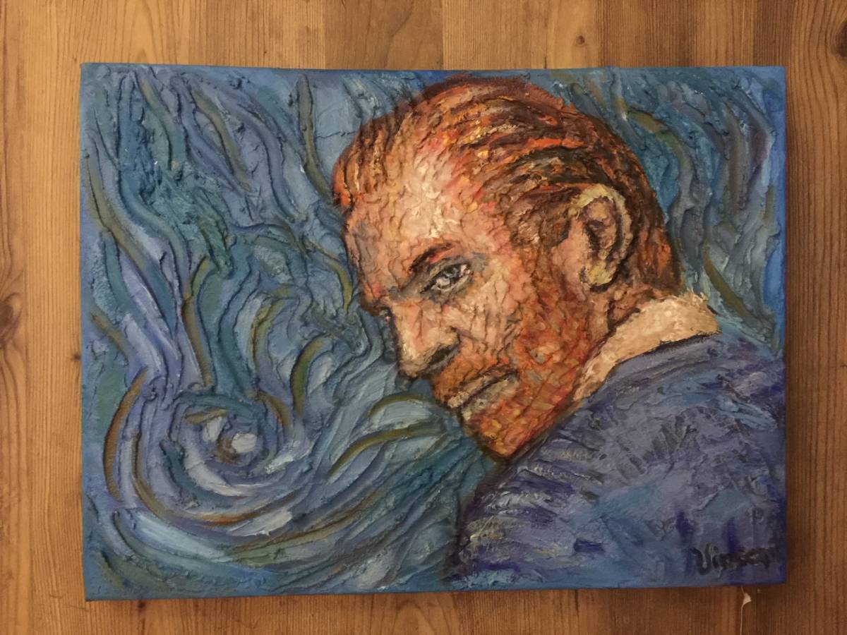 唯一無二 フィンセント ファン ゴッホ Van Gogh 自画像 肉筆油彩キャンバス 直筆サイン オルセー美術館来歴 ピカソ クリムト モネ 人物画 売買されたオークション情報 Yahooの商品情報をアーカイブ公開 オークファン Aucfan Com