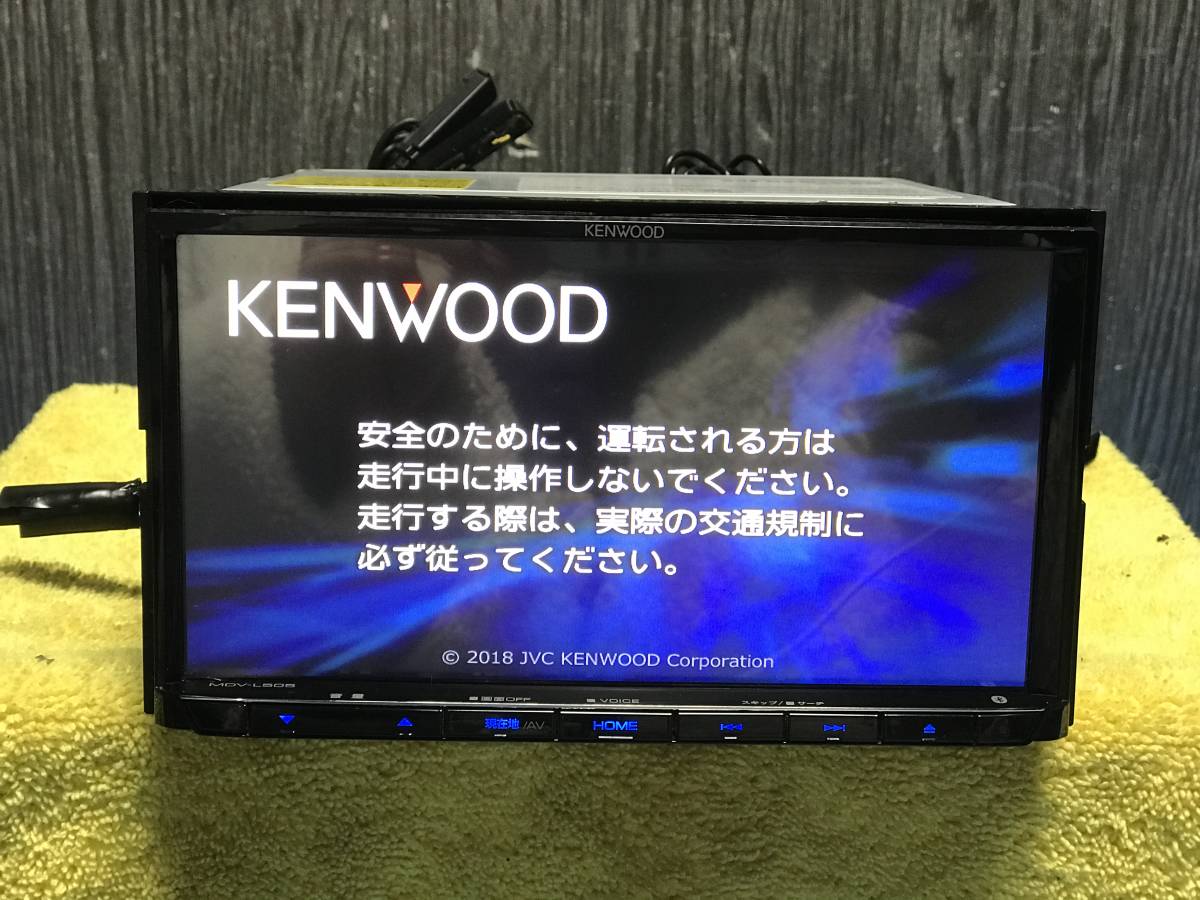 ☆KENWOOD ケンウッド MDV-L505 / YJ5-187J-01 メモリーナビ (2018年製
