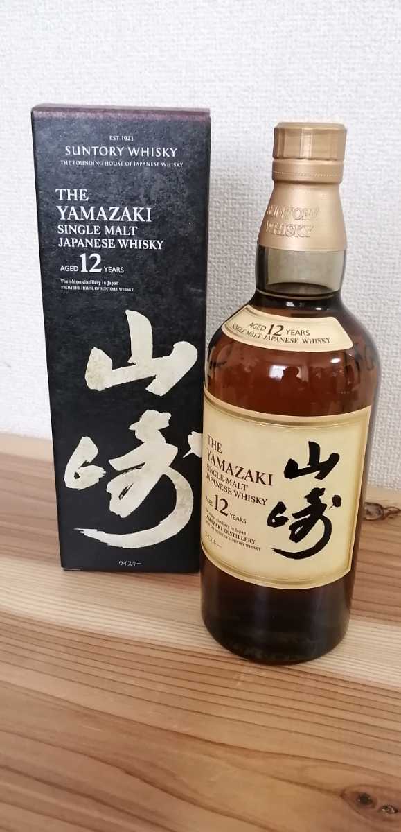  サントリー 山崎12年 700ml 43% 箱付(日本)｜売買されたオークション情報、yahooの商品情報をアーカイブ公開 - オークファン 日本