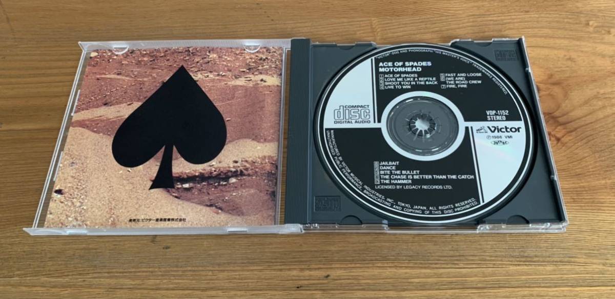 モーターヘッド Ace MOTORHEAD OF Spades ACE of - SPADES Of = CD