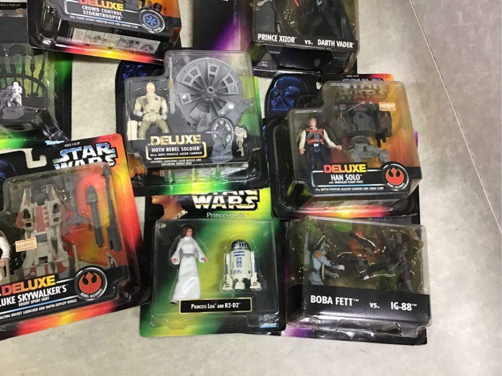 1円～ 同梱不可 ジャンク スターウォーズ ダースベイダー、ヨーダー、スノートルーパー with T-P キャノン 他 フィギュア_3