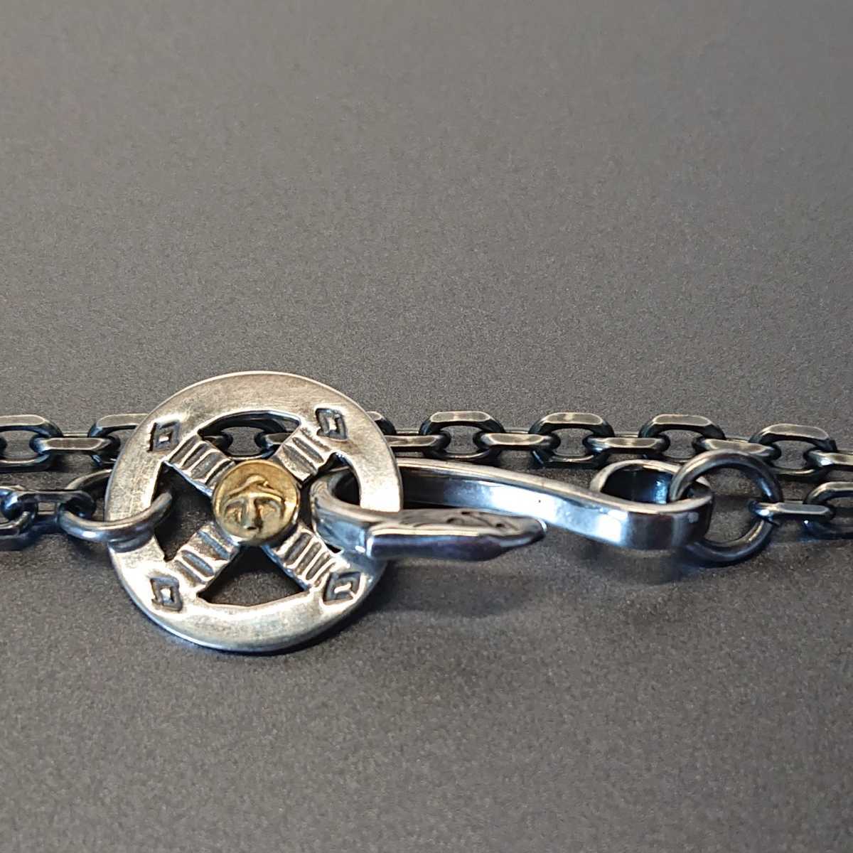 ゴローズ goro''s 細角チェーン イーグルフック メタル付きメディスン