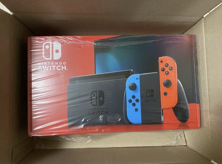 最新作，爆買い 新型 ネオンブルー / ネオンレッド 印無 Nintendo Switch ニンテンドー スイッチ バッテリー拡張モデル(ニンテンドースイッチ本体)｜売買されたオークション情報、yahooの商品情報をアーカイブ公 ニンテンドースイッチ本体