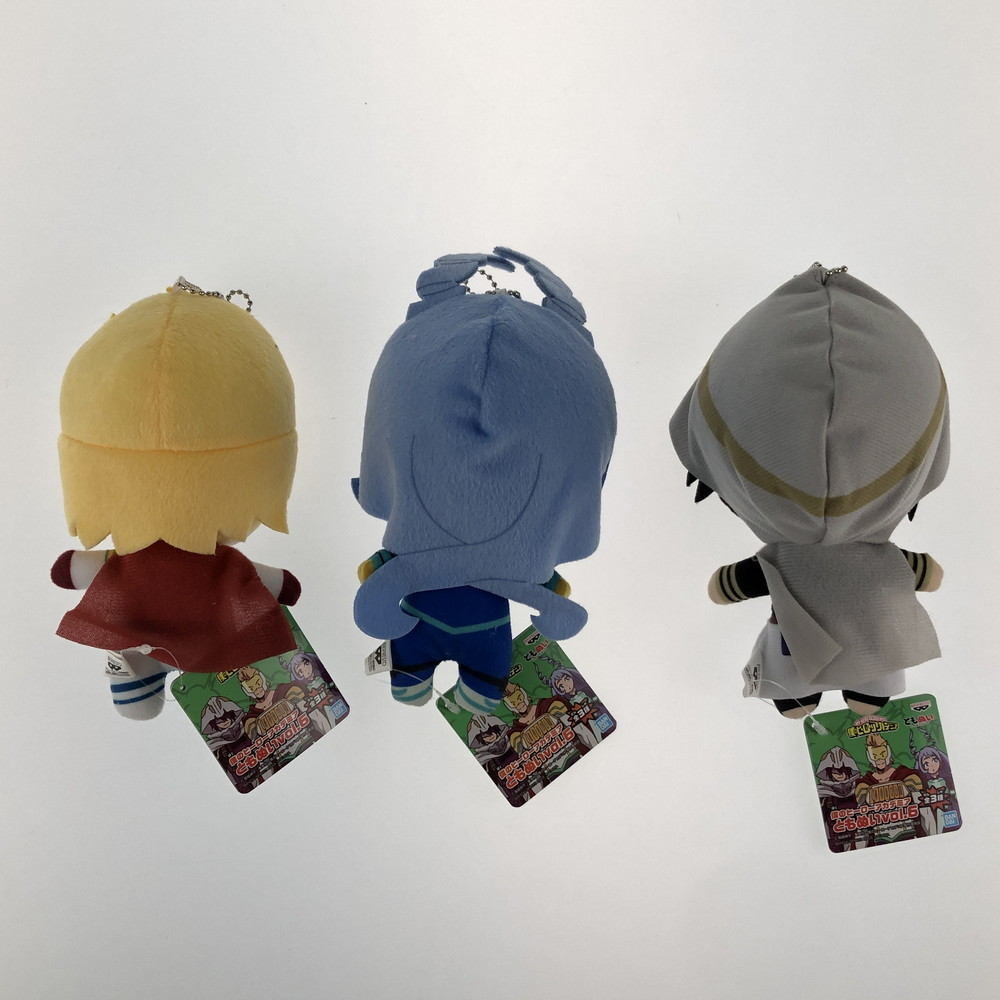 【未使用品】 ■タグ付き■　僕のヒーローアカデミア　ともぬい vol.6　全3種セット　ぬいぐるみ 【51-210507-MI-10-HOU】 僕のヒーローアカデミア ともぬい ぬいぐるみ OOPARTSオンライン vol.6 ちみっともぬい～ナムコキャンペーン2025