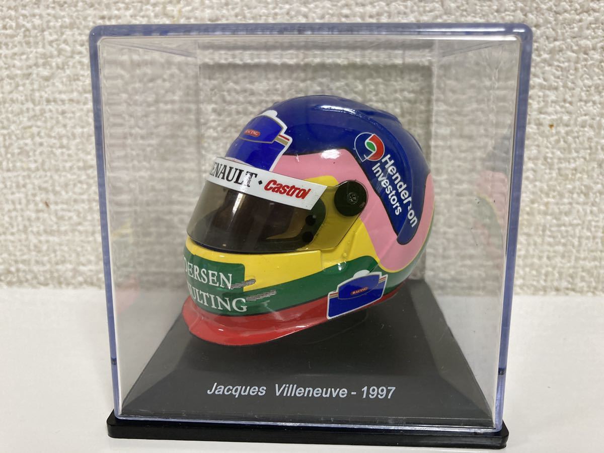 1/2ヘルメット F1 ウィリアムズ ルノー J.ビルヌーブ