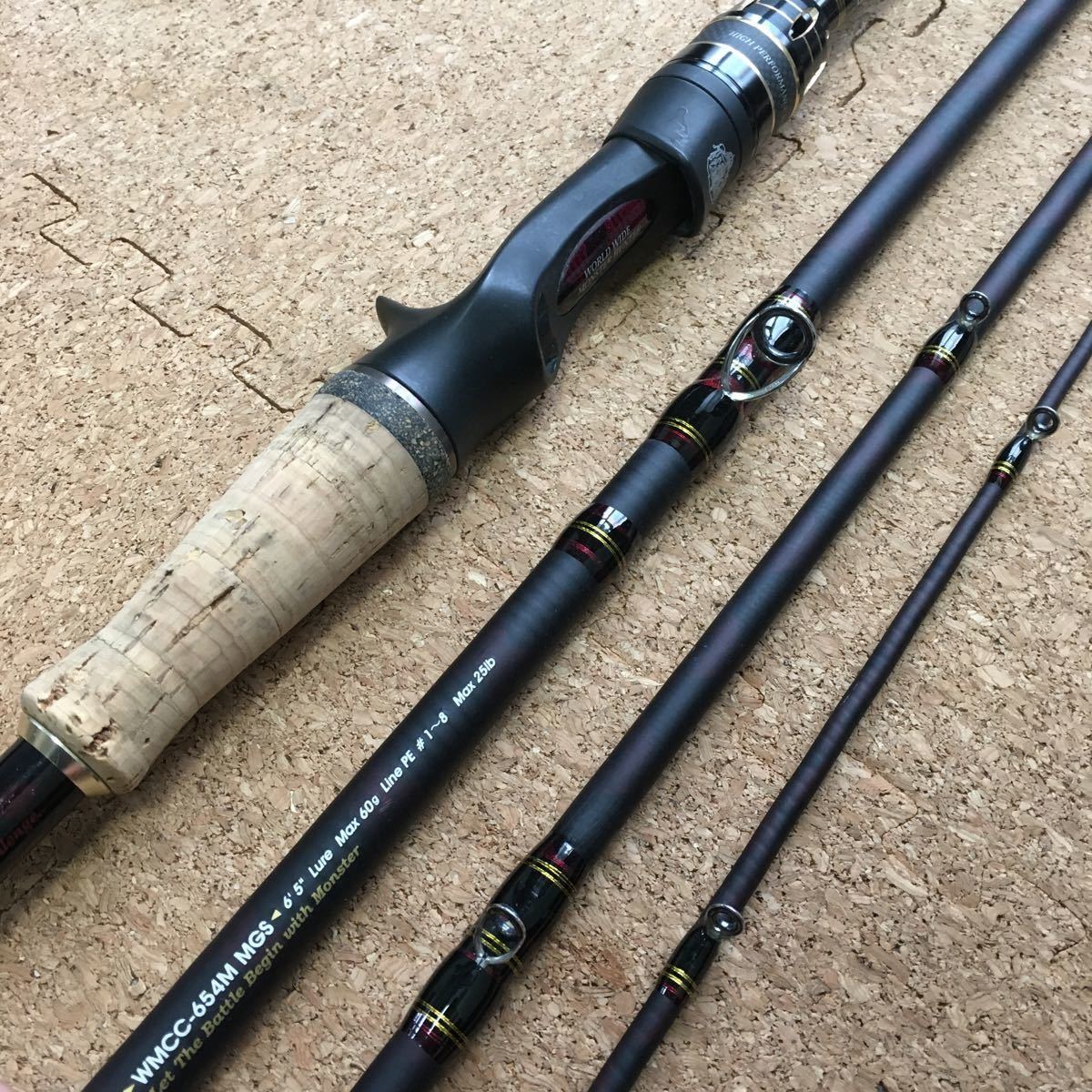 AduGarcla アブガルシア ワールドモンスター WMCC-654M MGS ベイト