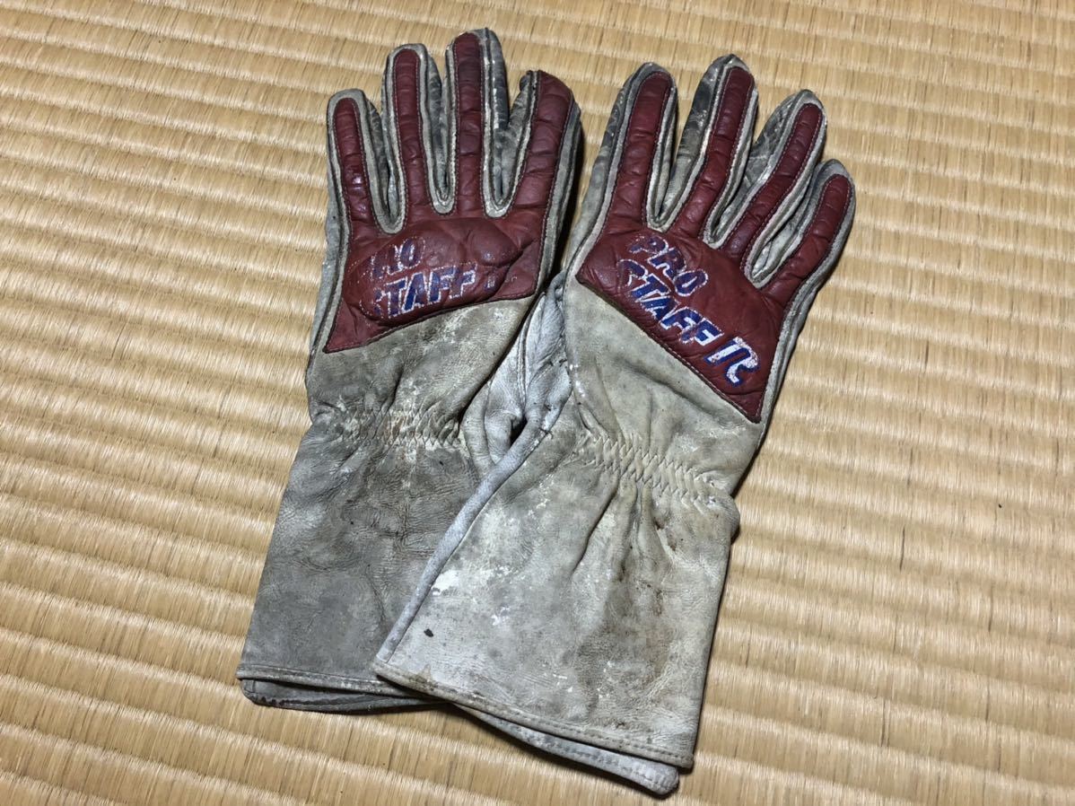 新品 80年代 ビンテージ PRO SHOP タカイ レーシンググローブ 渋く L
