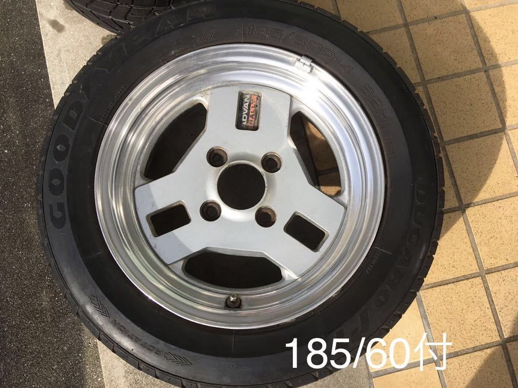 Advan ARA Rally 6J +15 114.3 4本 AE86 KP61 旧車 アドバンラリー(社外品)｜売買されたオークション情報 ...