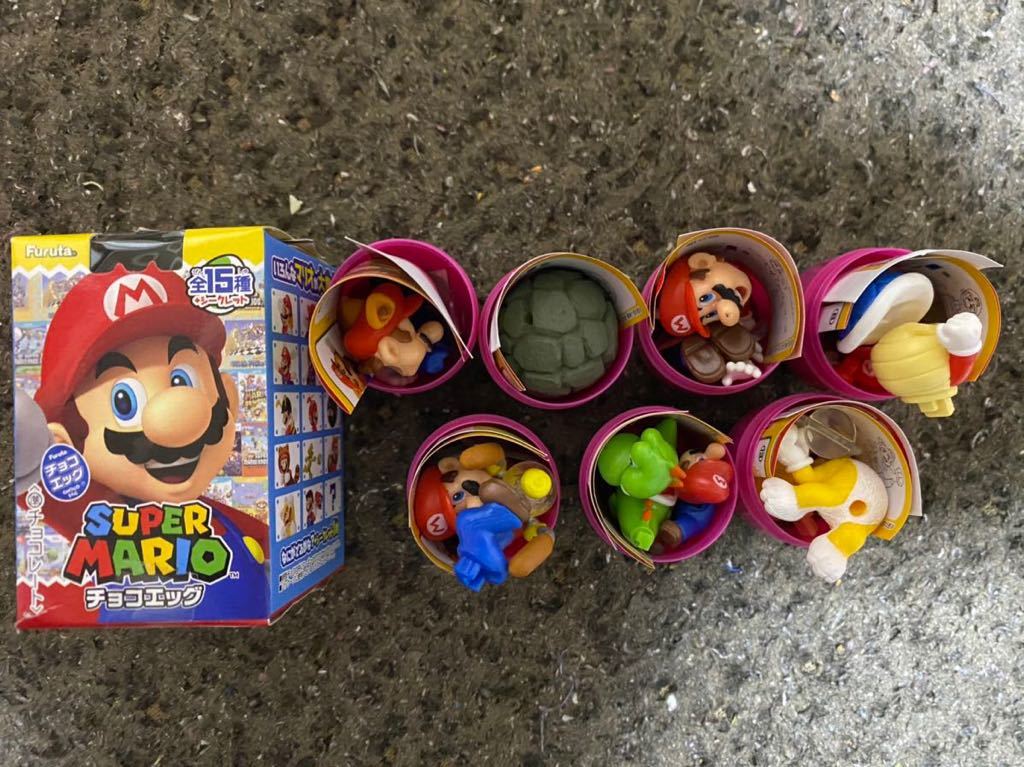 マリオチョコエッグ　歴代シリーズ コレクション品 引退品 ファイアーマリオ マリオチョコエッグ 歴代シリーズ コレクション品 引退品 ファイアー