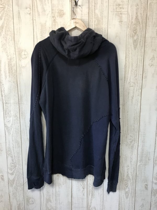 173☆【DESTROYED USA HOODIE】Greg Lauren グレッグ ローレン USA製