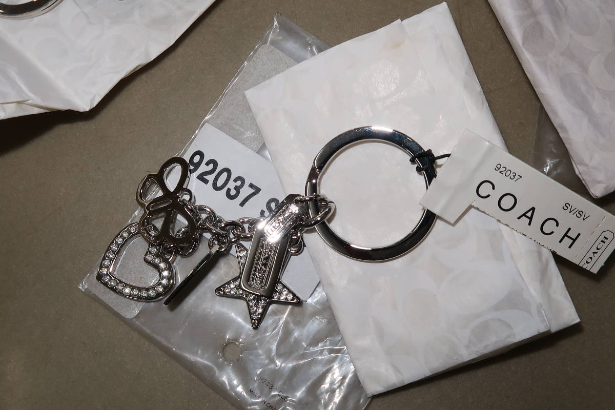 ♪♪未使用 COACH コーチ キーホルダー まとめて 計3点♪♪ 【公式通販】