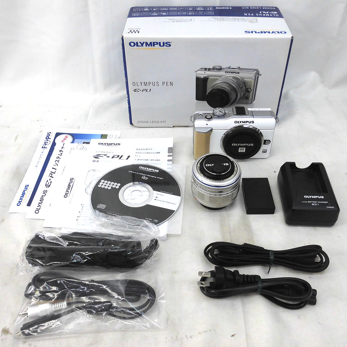 ACBC3E204 OLYMPUS PEN ZOOM LENS KIT デジタルカメラ EPL1 現状渡し 品(オリンパス)｜売買された