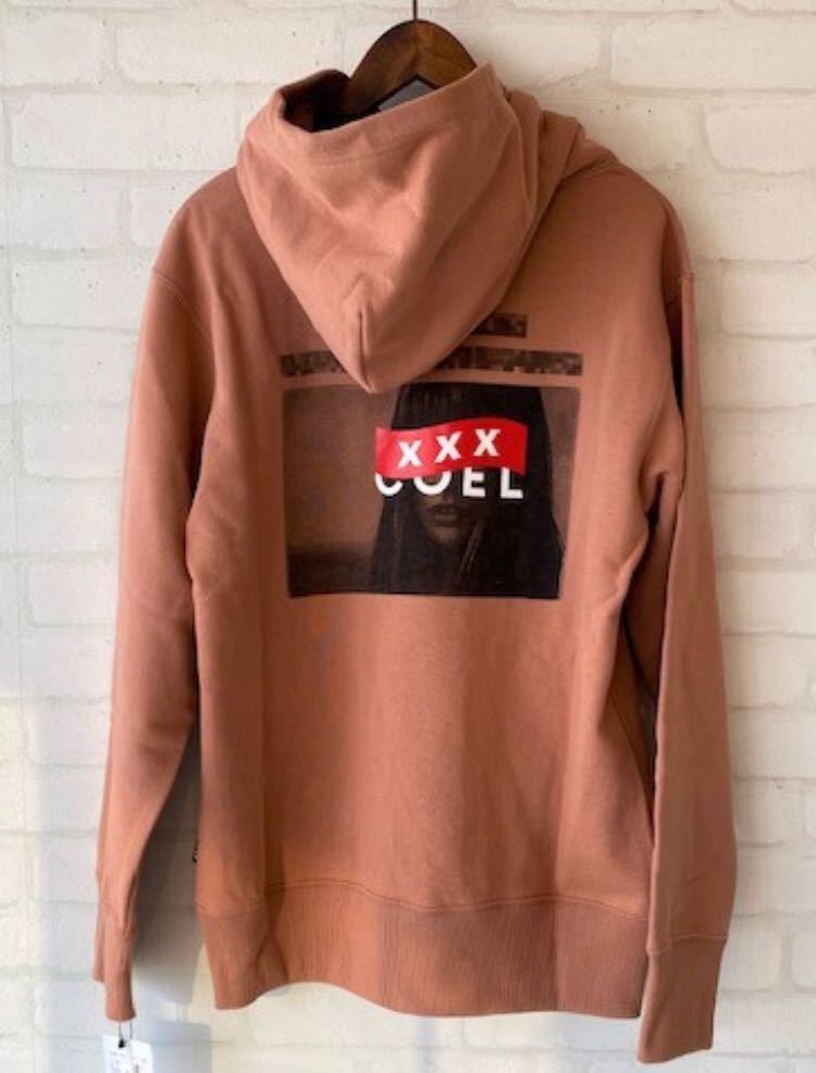 新品』GOD SELECTION XXX × COEL☆ヨンア パーカー HOODIE☆Sサイズ