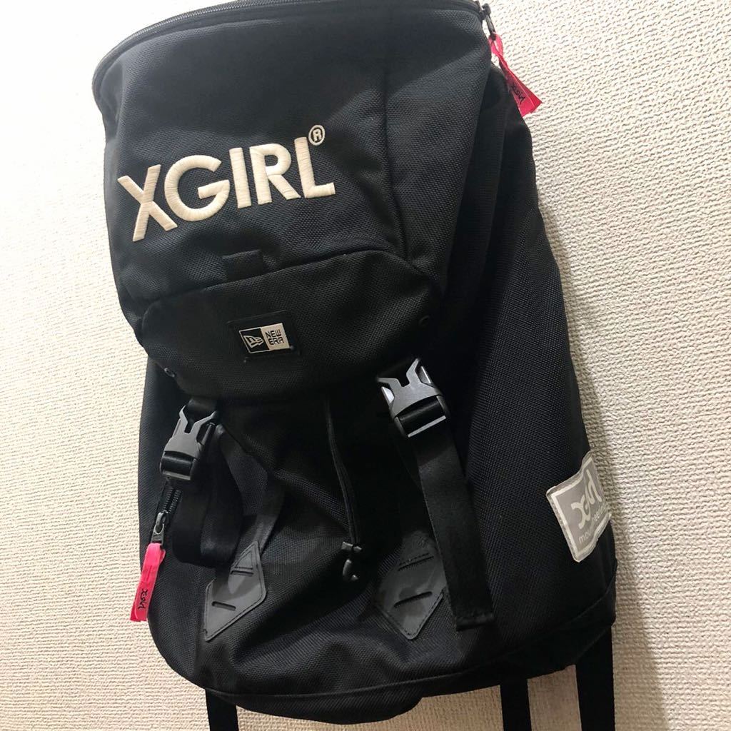 X Girl ニューエラ エックスガール バックパック リュック デイ バッグ ブラック 黒 その他 売買されたオークション情報 Yahooの商品情報をアーカイブ公開 オークファン Aucfan Com