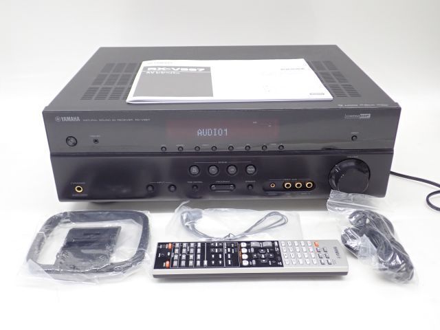 YAMAHA ヤマハ AVレシーバー RX-V567 AVアンプ 説明書/リモコン付き