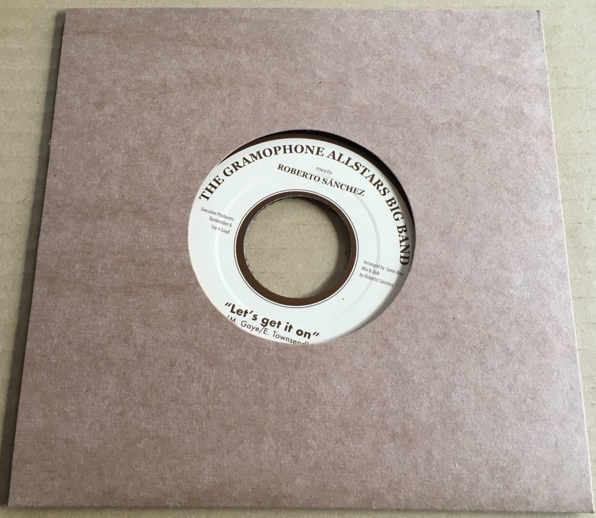  GRAMOPHONE ALLSTARS MEETS ROBERTO SANCHEZ / Let's Get It On c/w. Let's Dub It On MARVIN GAYE Miracles(レゲエ)｜売買されたオークション情報、yahooの商品情報をアーカイブ公開 - オークファン レゲエ