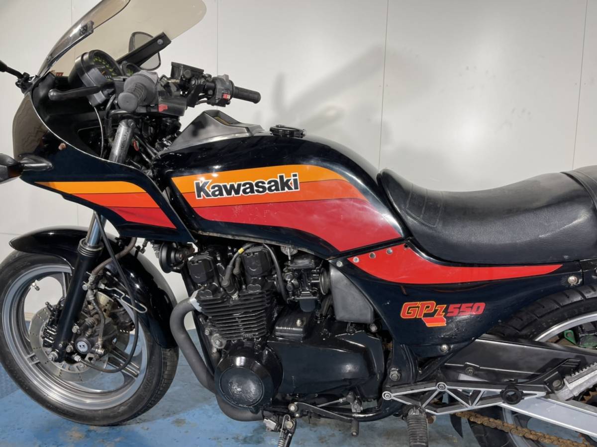 Gpz550f カワサキ旧車絶版車kawasaki 401cc 750cc 売買されたオークション情報 Yahooの商品情報をアーカイブ公開 オークファン Aucfan Com