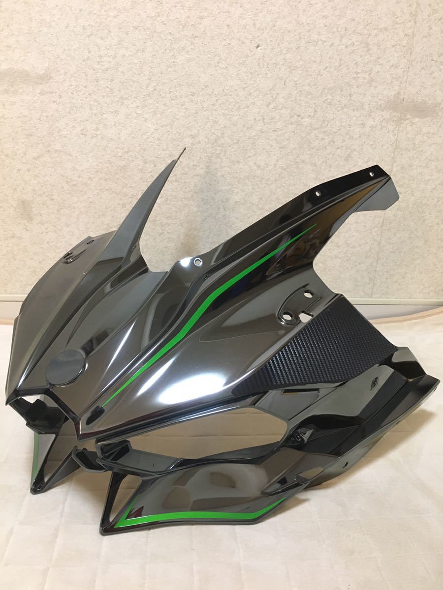 ニンジャ ninja H2 純正アッパーカウル (フロント)｜売買された